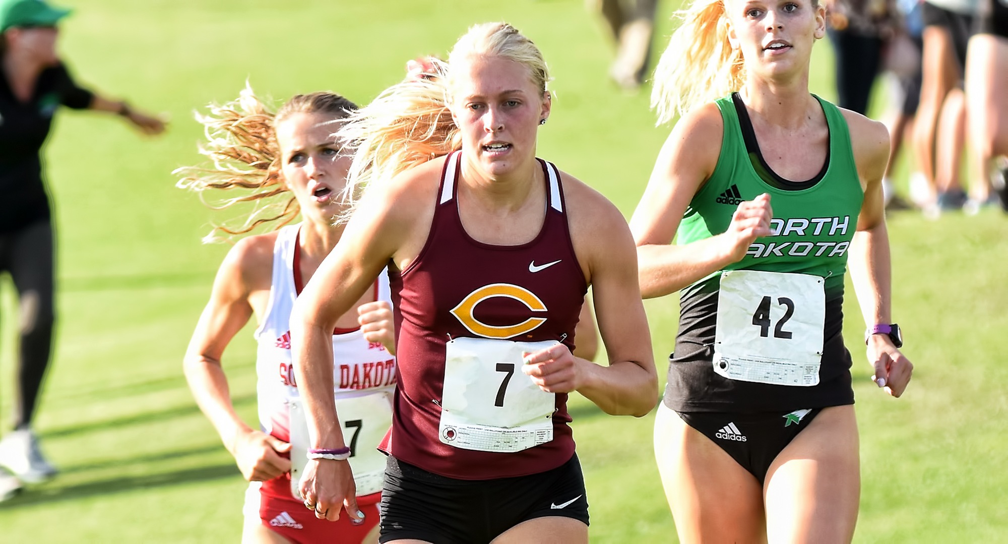 Senior Miriah Forness led Concordia for the first time in her career and she was one of three Top 25 finishers for the Cobbers at the Carleton Invite.